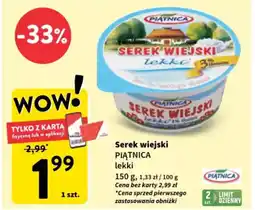 Intermarche Serek wiejski piątnica oferta