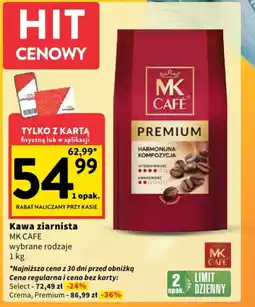 Intermarche Kawa ziarnista mk cafe oferta