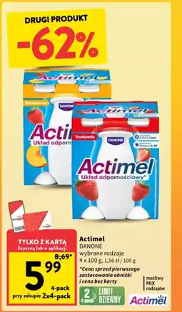 Intermarche Actimel danone oferta