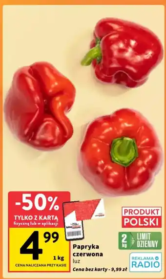 Intermarche Papryka czerwona oferta