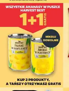 Netto Ananas w plastrach Harvest Best oferta