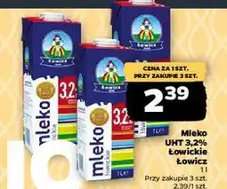 Netto Mleko 3.2 % Łowicz 1906 Łowickie oferta