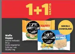 Netto Wafelki proteinowe waniliowe Happy Fit Pro oferta