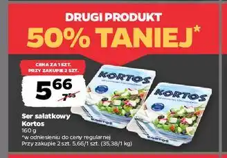 Netto Kortos ser sałatkowy Turek Naturek oferta