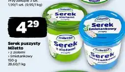 Netto Serek puszysty z ziołami Miletto oferta