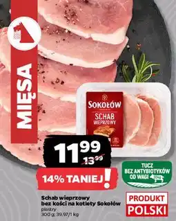 Netto Schab kotlety rozbijane Sokołów oferta