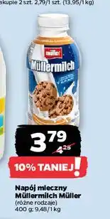 Netto Napój mleczny ciasteczka-czekolada-karmel Mullermilch oferta