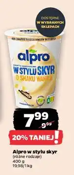 Netto Jogurt sojowy waniliowy Alpro Skyr Style oferta