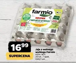 Netto Jaja z wolnego wybiegu kl. s/m Farmio oferta