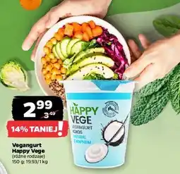 Netto Vegangurt kokosowy Happy Vege oferta