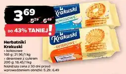 Netto Ciastka deserowe Krakuski oferta