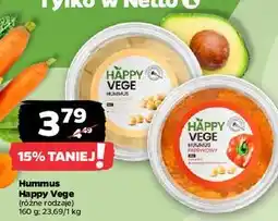 Netto Hummus paprykowy Happy Vege oferta