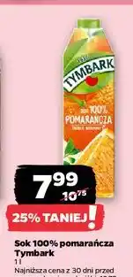 Netto Sok pomarańczowy Tymbark oferta