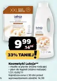 Netto Płyn do kąpieli cotton milk & provitamin b5 Luksja Creamy Soft oferta