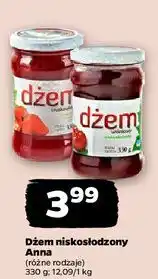 Netto Dżem niskosłodzony wiśniowy Anna oferta
