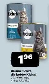 Netto Karma dla kota z łososiem Kiciuś oferta