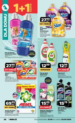 Netto Płyn do płukania magic magnolia Silan Aromatherapy oferta