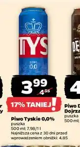 Netto Piwo Tyskie 0.0% oferta