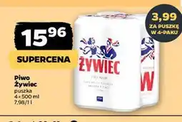 Netto Piwo Żywiec Jasne Pełne oferta