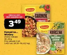 Netto Kurczak w sosie śmietanowo-ziołowym Winiary Pomysł Na oferta