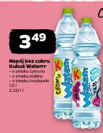 Netto Woda truskawkowa Kubuś Waterrr oferta