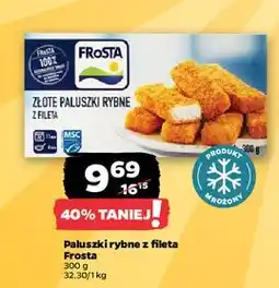 Netto Złote paluszki rybne z fileta Frosta oferta