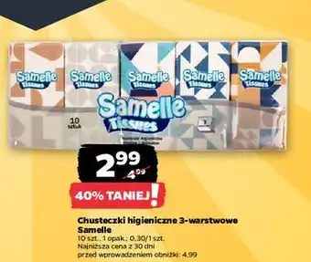 Netto Chusteczki higieniczne Samelle oferta