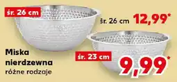 Kaufland Miska nierdzewna oferta