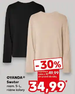 Kaufland OYANDA Sweter oferta