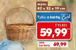 Kaufland Kosz wiklinowy na grzyby oferta