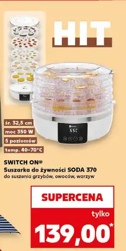 Kaufland SWITCH ON Suszarka do żywności SODA 370 oferta