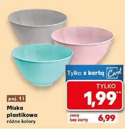 Kaufland Miska plastikowa oferta