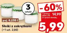 Kaufland Słoiki z zakrętkami oferta