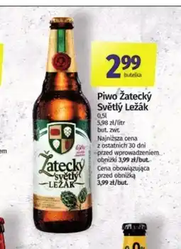 Społem Piwo Zatecky oferta