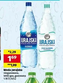 Społem Woda niegazowana Jurajska oferta