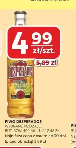 Społem Piwo Desperados oferta