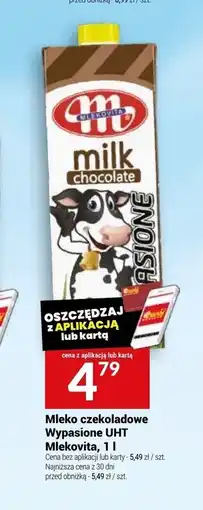 Twój Market Mleko czekoladowe Mlekovita oferta