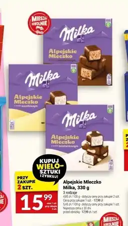 Twój Market Mleczko alpejskie Alpejskie Mleczko oferta