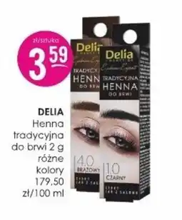 Jaśmin Henna do brwi Delia oferta