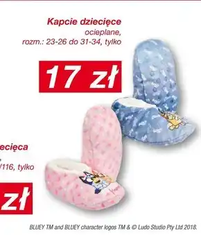 KiK Kapcie Bluey oferta