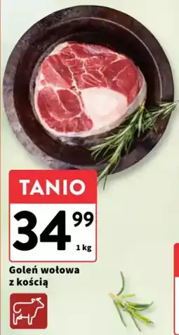 Intermarche Goleń wołowa z kością oferta