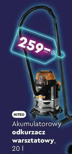 Biedronka Akumulatorowy odkurzacz warsztatowy, 20 l oferta
