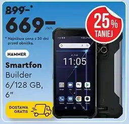 Biedronka Smartfon Builder 6/128 GB, 6 oferta