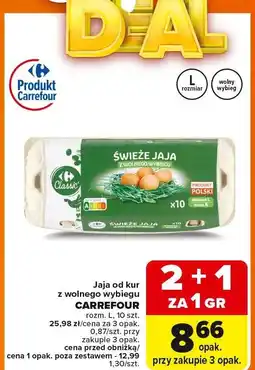 Carrefour Market Jajka świeże L Carrefour oferta