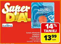 Carrefour Łosoś atlantycki wędzony Suempol oferta