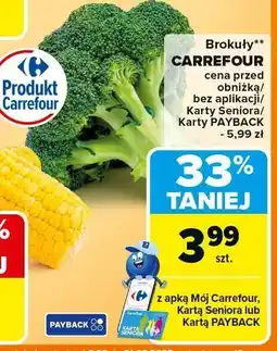 Carrefour Brokuły Carrefour oferta