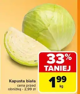 Carrefour Kapusta biała Carrefour oferta