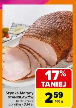 Carrefour Szynka Maryny Stanisławów oferta