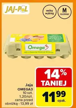 Carrefour Jajka Omega3 Jaj-Pol oferta
