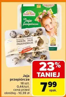 Carrefour Jajka przepiórcze Polskie Fermy oferta